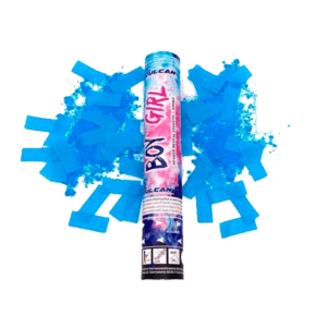 Gender Reveal Confetti Cannon available at Sky Candy Fireworks