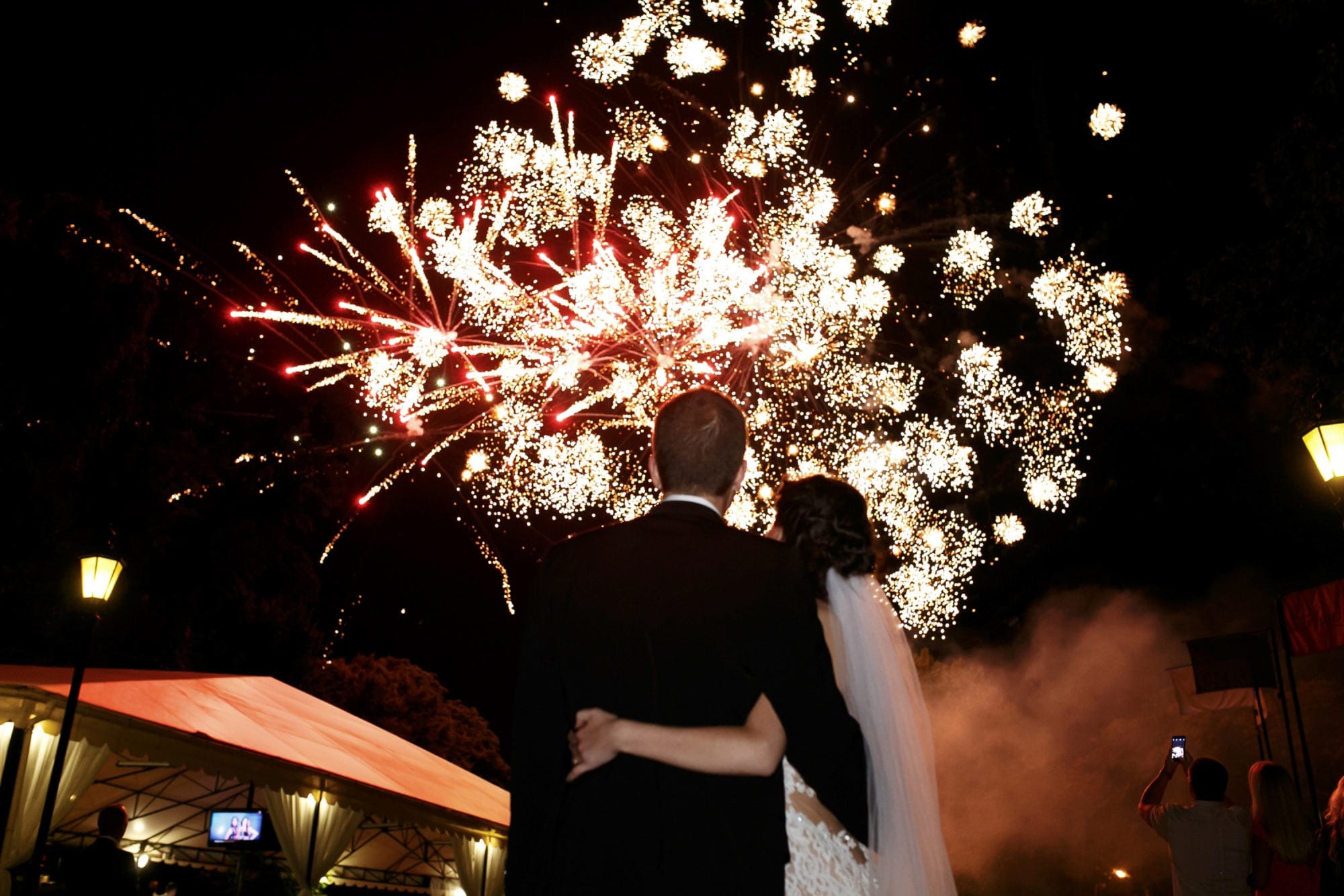 Professional Wedding Displays by Sky Candy Fireworks