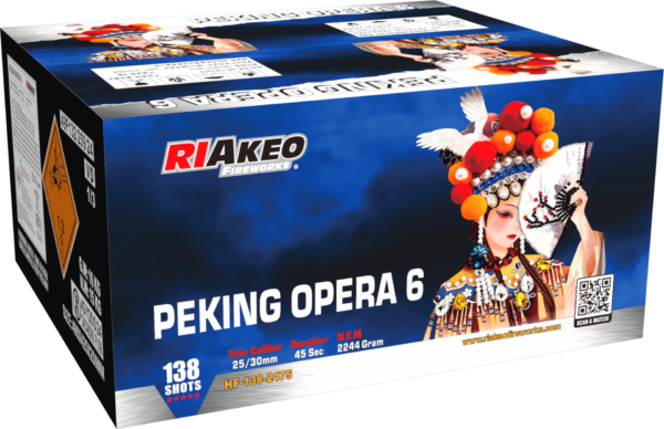 Peking Opera 6 available at Sky Candy Fireworks